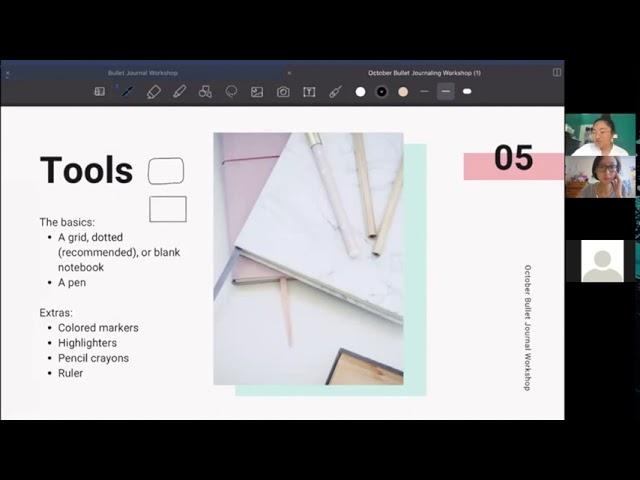 Bullet Journaling Workshop with Shay Hayashi
