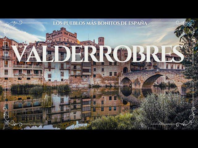 El Pueblo más BONITO de ESPAÑA | VALDERROBRES 4K