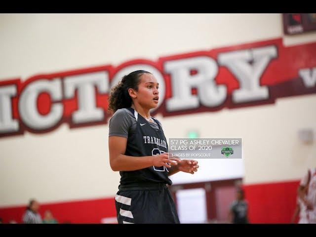 Ashley Chevalier is downright tuff' ! 2020 Texas Commit game highlights.