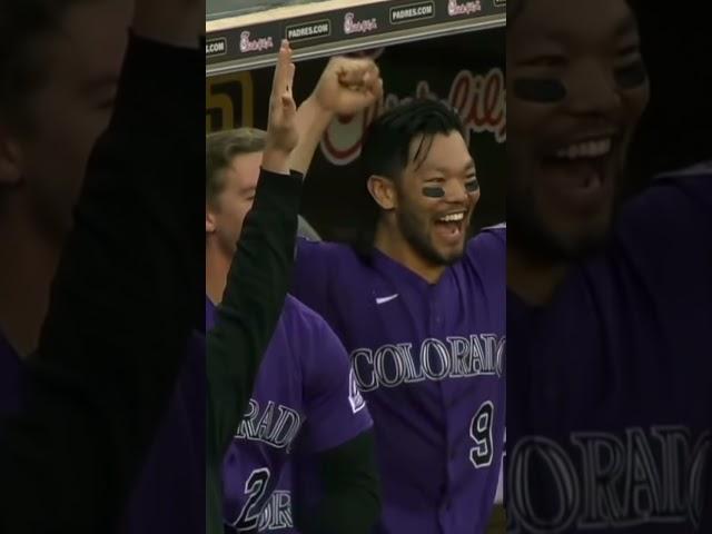 SP German Marquez hits a home run off Yu Darvish. 7/31/21