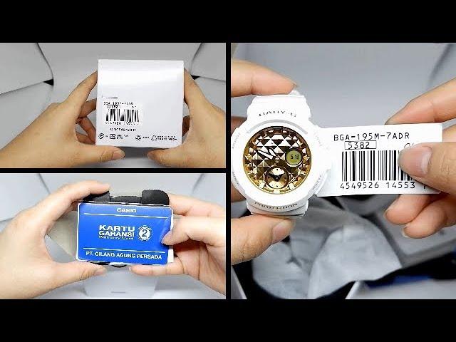 CASIO BABY-G BGA-195M-7A UNBOXING