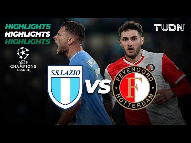 Lazio vs Feyenoord - HIGHLIGHTS | UEFA Champions League 2023/24 | TUDN