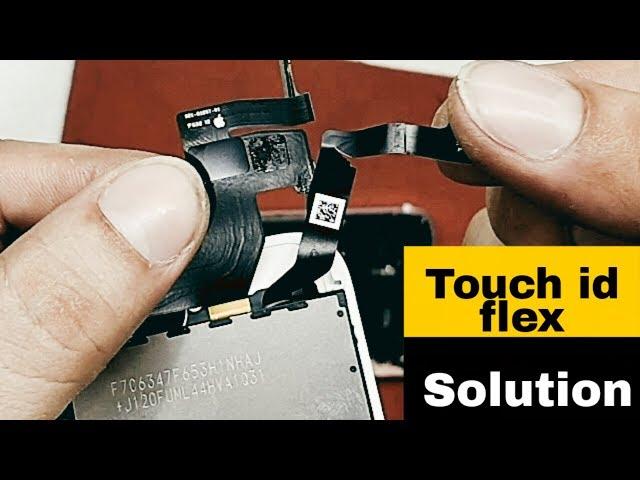 HOW TO CHANGE IPHONE 7 REFLECTOR/BACKLIGHT| TOUCH ID FLEX CUT SOLUTION @TechnicalUstaaj