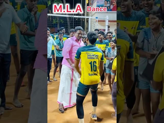 Kalyanasundaram M.L.A Dancing with Players After Match Finished | Mr Love Volleyball