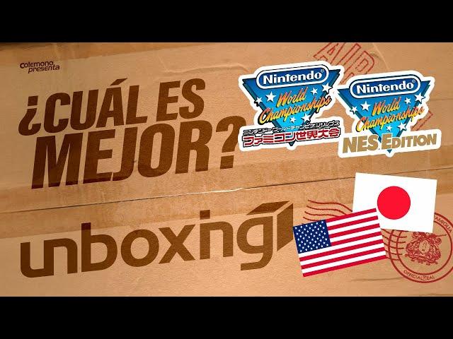 ¿Cuál es mejor? Nintendo World Championships: FAMICOM vs NES Edition - UNBOXING