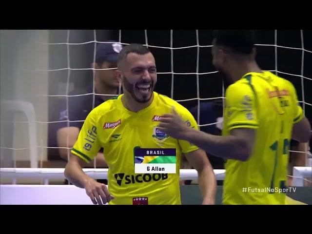 Futsal - BRASIL 6 x 1 Paraguai - AMISTOSO INTERNACIONAL 29/10/2018