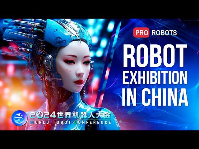 WRC 2024 - China's largest robot exhibition | Robots and technologies at the exhibition in China