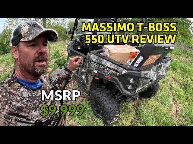 2024 Massimo T Boss 550 UTV Real life review from Tennessee hill country