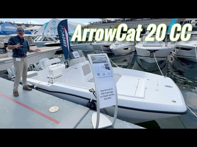 ArrowCat 20 CC Power Catamaran Fishing Boat