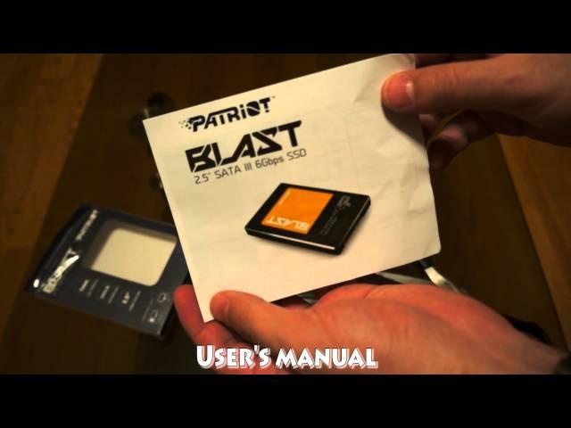 Patriot Blast 1 TB SSD - unboxing