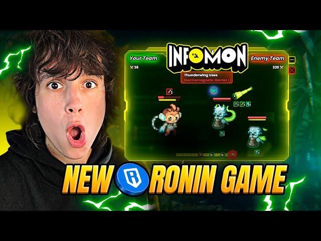 New play to earn game Infomon on Ronin Network!