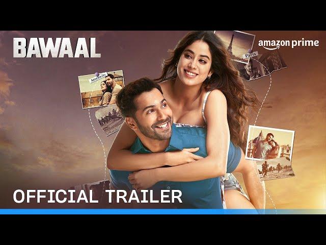 Bawaal - Official Trailer | Varun Dhawan, Janhvi Kapoor | Prime Video India