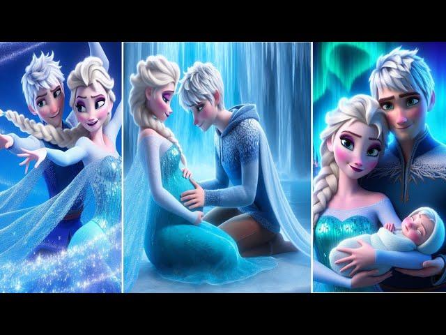  Elsa's journey to motherhood  | Disney princess happy ever after| fairytale Disney princess