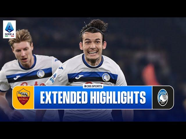 Roma vs. Atalanta: Extended Highlights | Serie A | CBS Sports Golazo