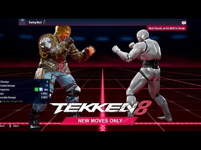Tekken 8 - Paul New Moves Only