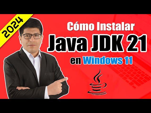 Cómo Descargar e Instalar Java JDK 21 en Windows 11 (2024)