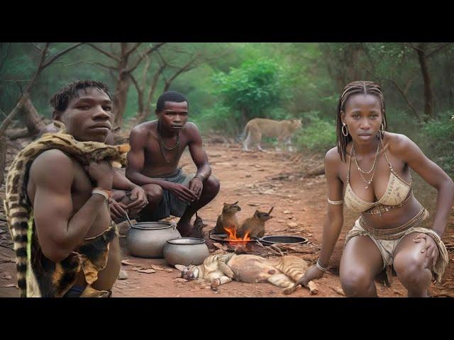 The Remarkable Life Of The Hadzabe Tribe | Hunting, Cooking, And Surviving In The Wild