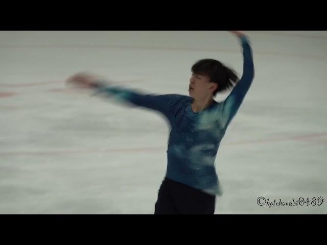 Vincent Zhou  US international classic 2019 FS practice