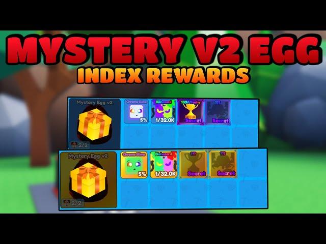 Mystery v2 Egg Index Rewards! - Mining Simulator 2