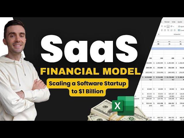 SaaS Financial Model Tutorial | Scaling a Software Startup to $1 Billion