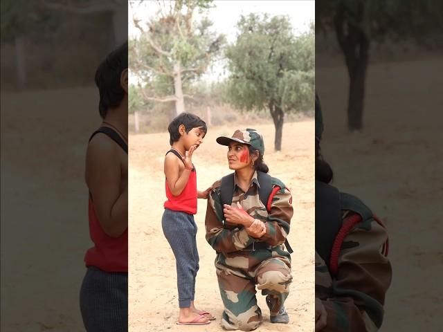 Mansi ne ki Ghaayal fauji ki madad motivational story #shorts #viral #army #deshbhakti