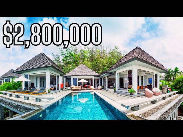 Inside a $2,800,000 Luxury Seaview Villa in Phuket Thailand - Villa Bauhinia Phuket