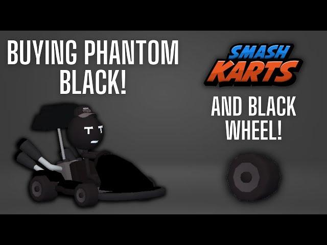 Buying the Phantom Black kart colour in Smash Karts!