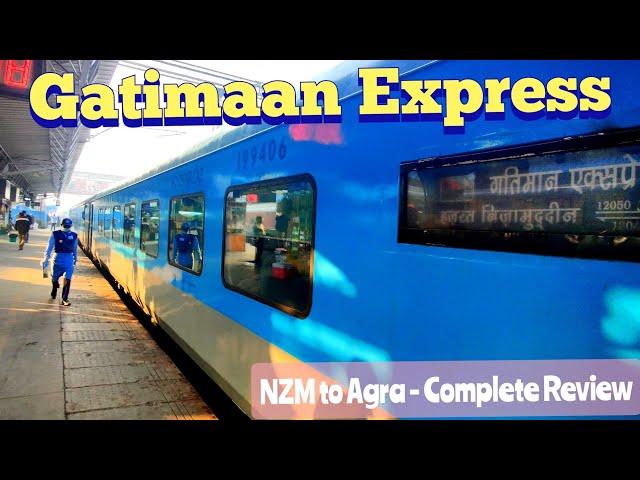 Gatimaan Express | Delhi to Agra | Complete Journey & Food Review | Top Speed 160km/hr