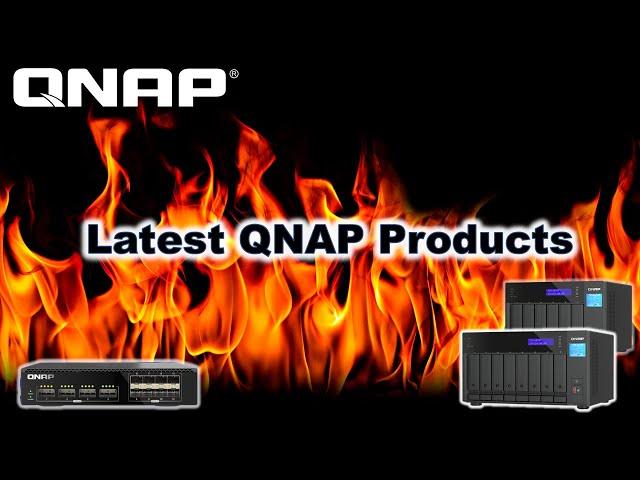 Unveiling QNAP's Latest Products | Thunderbolt 4 NAS | 100GbE Switch + Much More!