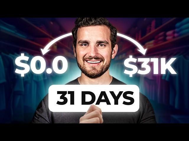 $31K in 31 days with Shopify Print on Demand