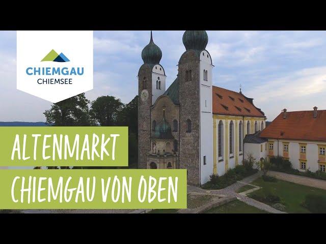 Altenmarkt Chiemsee-Chiemgau Drohnenaufnahme