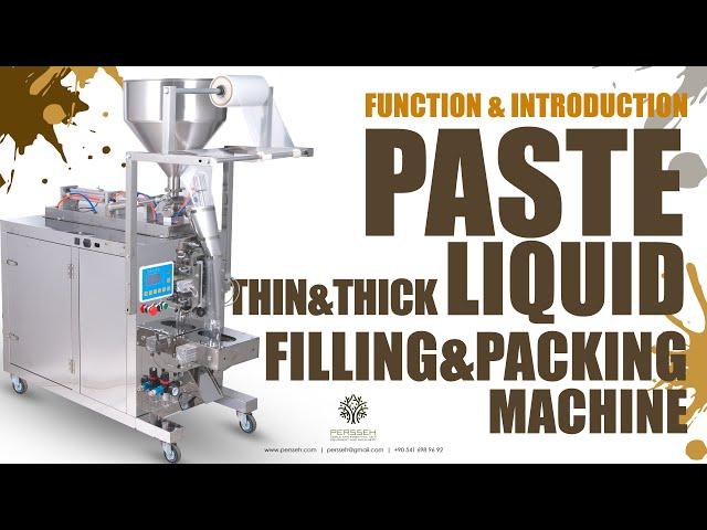 Liquid and paste filling and packing machine | Pneumatic sachet machine | How sachet machine works