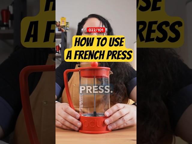 How to Use a French Press - 101 Ways to Enjoy Coffee at Home! #coffee