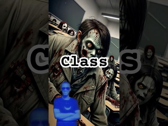 WARNING!️ AVOID This CLASS  #shorts #ai #zombieshorts