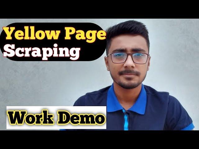 Yellow Page Scraping / Web Scraping Tutorial