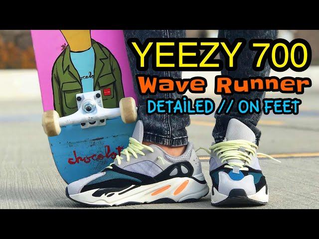 YouTube 1st! Yeezy 700 Wave Runner ON FEET / Detailed Look