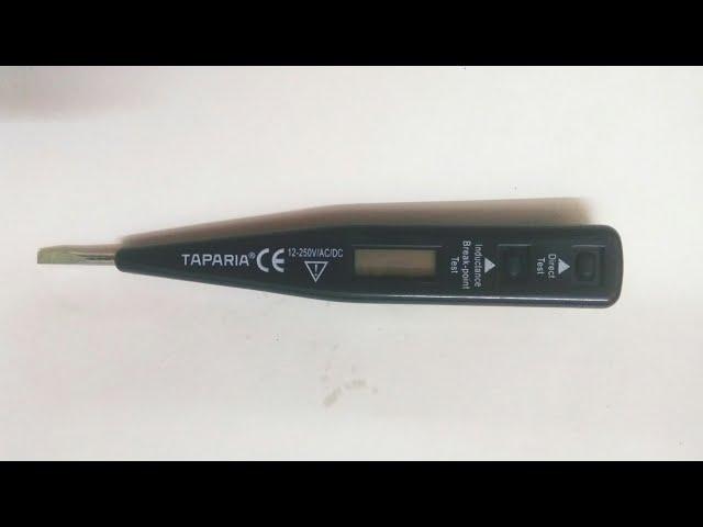 Taparia MDT- 81 Standard Screwdriver | Taparia MDT-81 Multi Purpose Digital Line Tester |