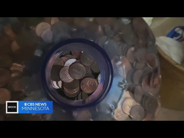 Bank won't take Coon Rapids couple's massive jug of pennies