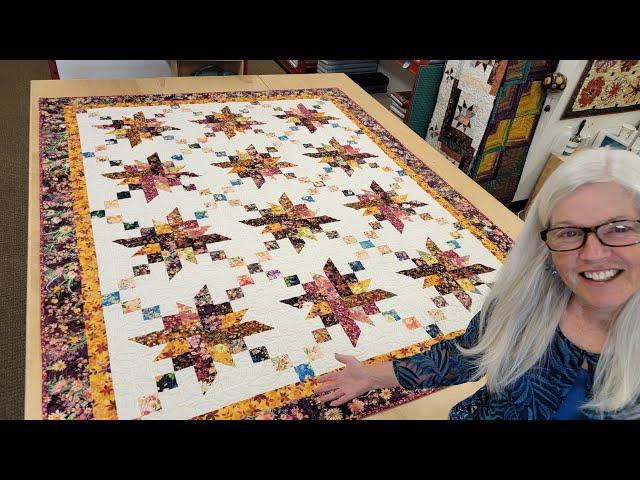 JORDAN FABRICS "GALLANTLY STREAMING" QUILT TUTORIAL!!