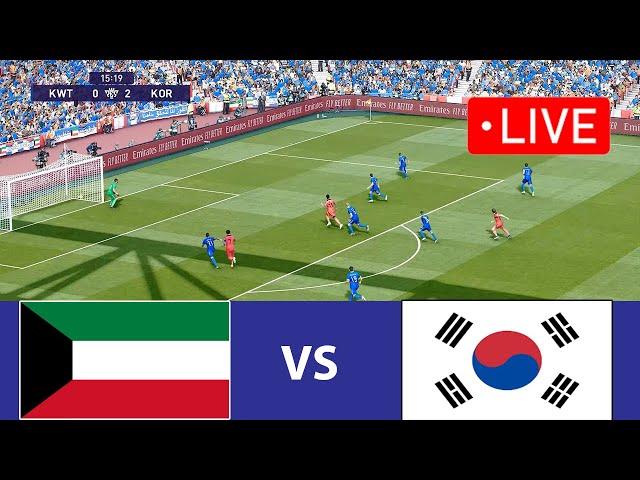 라이브: 쿠웨이트 VS 한국 | 축구 라이브 오늘의 경기 I 한국 축구 라이브 I Pes 21