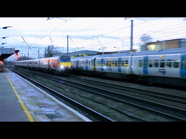 Trains at Hitchin, ECML | 02/02/19