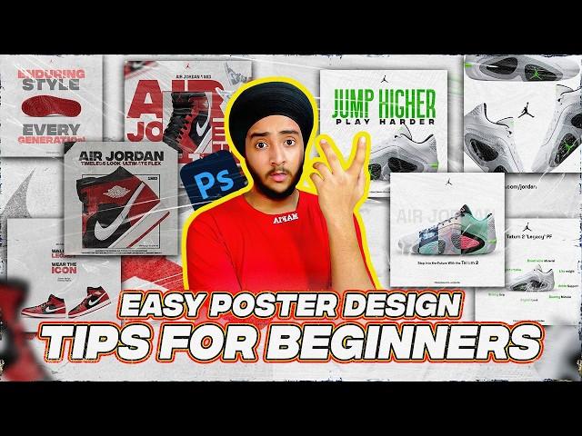 Poster Design Tutorial for Beginners | Easy Tips