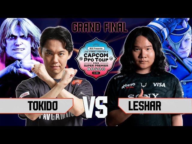 GRAND FINALS TOKIDO VS LESHAR - DAY 2 - Super Premier Japan - Capcom Pro Tour 2024