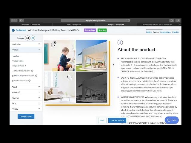 How to Build a Landing Page with LandingCube