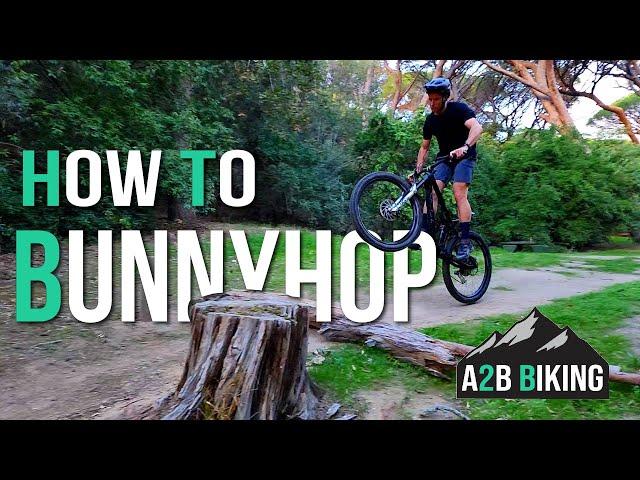How to Bunny Hop your Mountain Bike like a PRO! UNLOCK your riding potential!