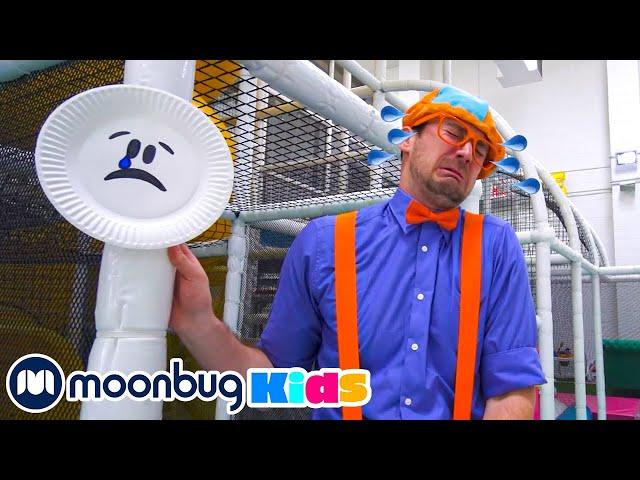 Learn Emotions and Feelings with Blippi at the Play Place | Blippi | Moonbug Kids