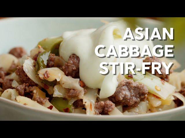 1-Min Recipe • Keto Asian stir-fry