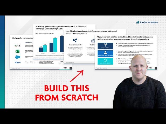 Build your own “McKinsey Style” Presentation (Full Tutorial)