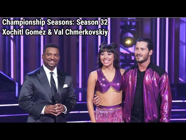 Championship Seasons: Season 32 Xochitl Gomez & Val Chmerkovskiy