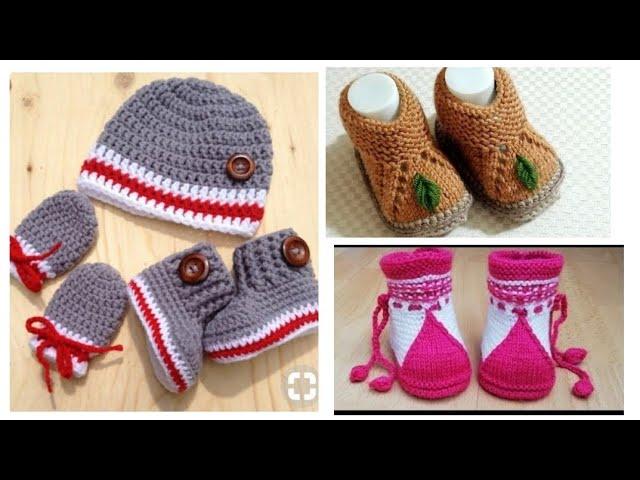 New born baby Crochet Booties design ideas 2024 //Crochet boots for baby//